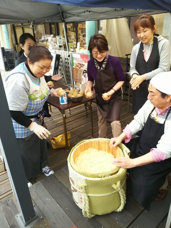 自然栽培　味噌仕込み　ワークショップ